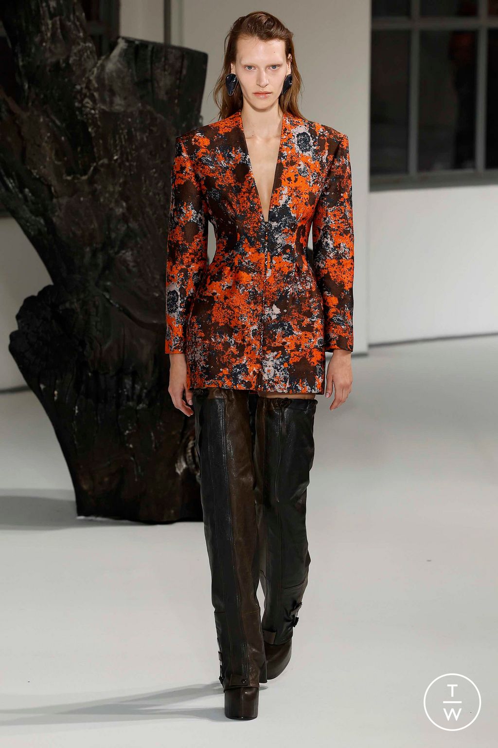 Fashion Week Milan Fall/Winter 2023 look 22 de la collection Del Core womenswear