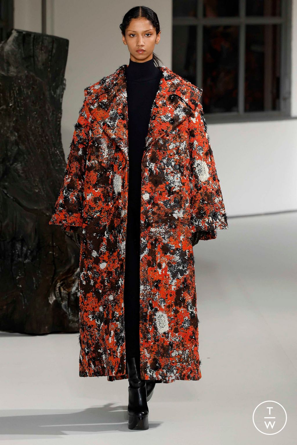 Fashion Week Milan Fall/Winter 2023 look 26 de la collection Del Core womenswear