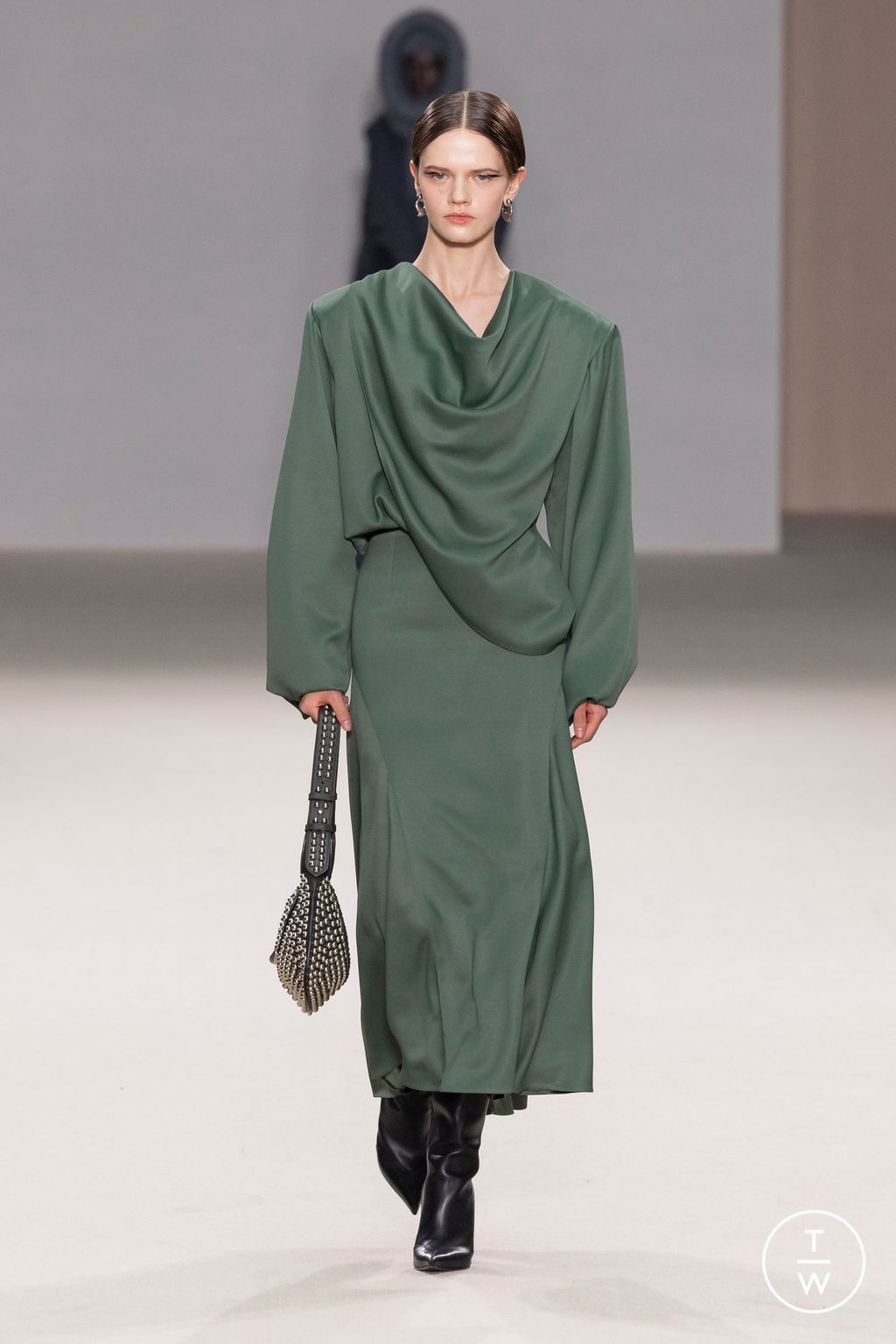 Fashion Week Milan Fall/Winter 2024 look 3 de la collection Del Core womenswear