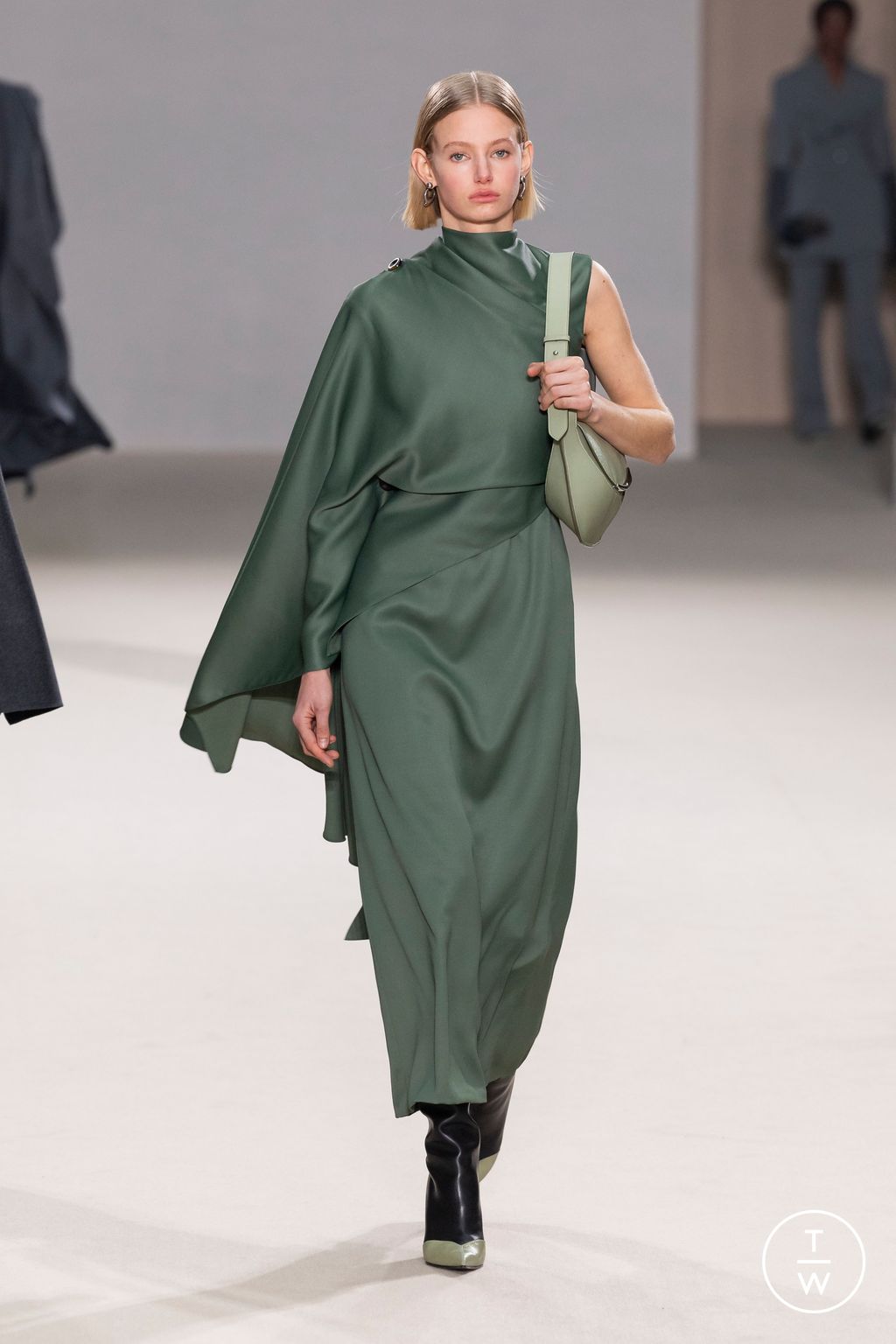 Fashion Week Milan Fall/Winter 2024 look 5 from the Del Core collection womenswear