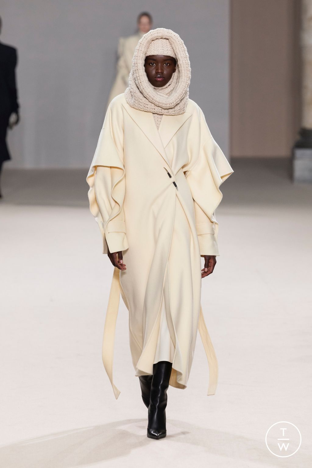 Fashion Week Milan Fall/Winter 2024 look 12 from the Del Core collection womenswear