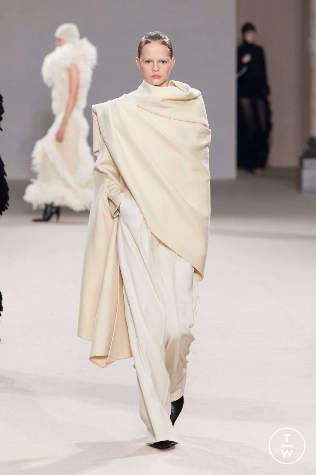 Fashion Week Milan Fall/Winter 2024 look 13 from the Del Core collection 女装