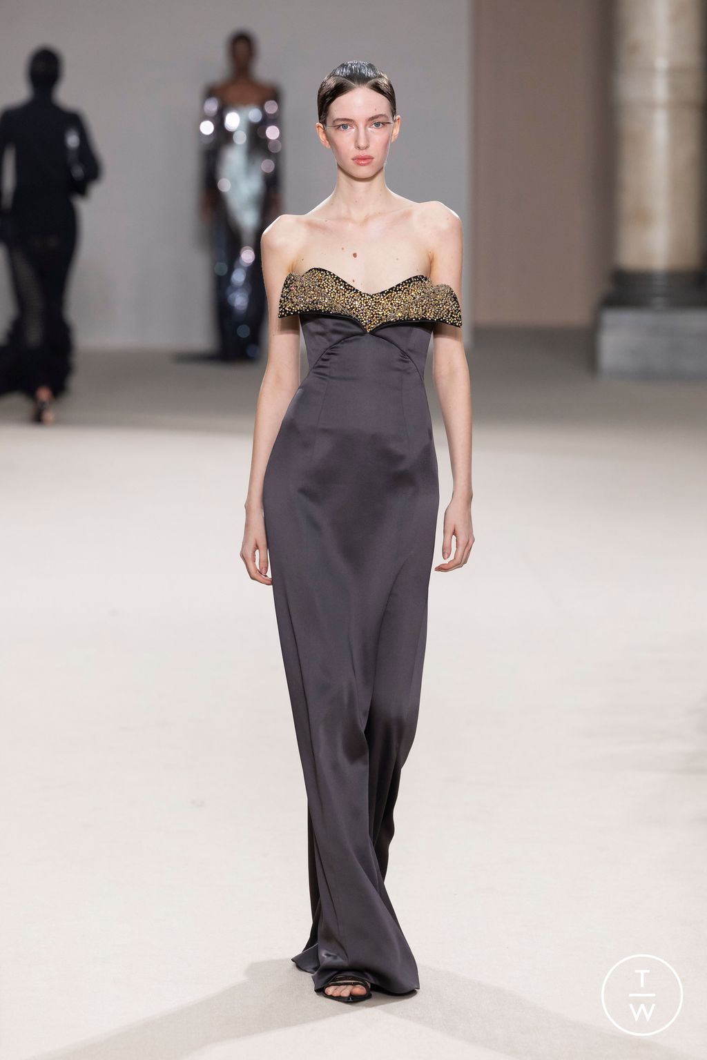 Fashion Week Milan Fall/Winter 2024 look 18 de la collection Del Core womenswear