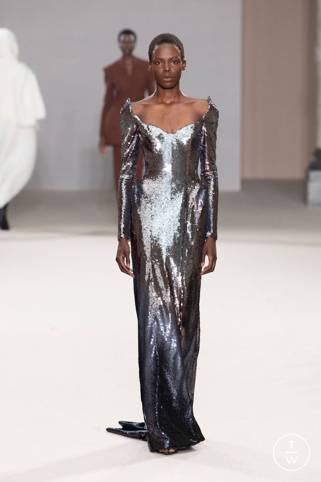 Fashion Week Milan Fall/Winter 2024 look 19 de la collection Del Core womenswear