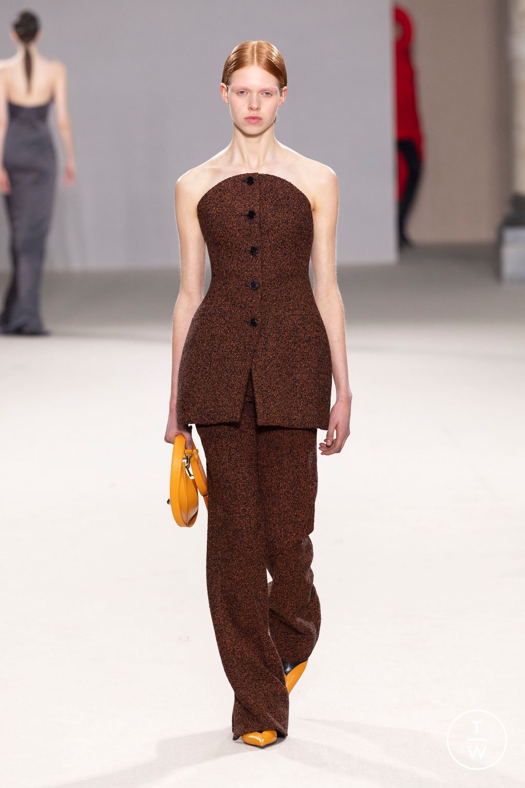 Fashion Week Milan Fall/Winter 2024 look 23 from the Del Core collection 女装