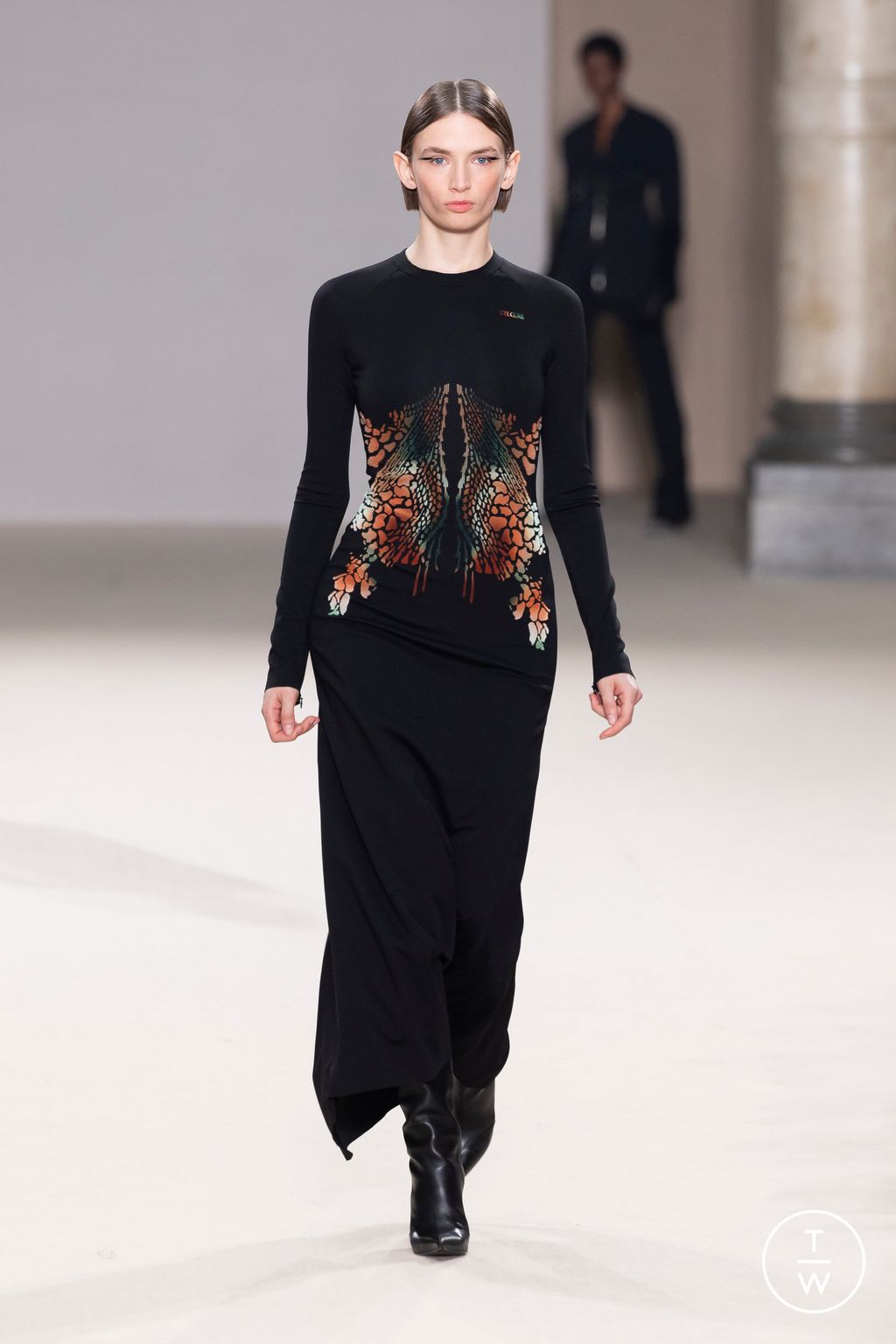 Fashion Week Milan Fall/Winter 2024 look 25 from the Del Core collection 女装