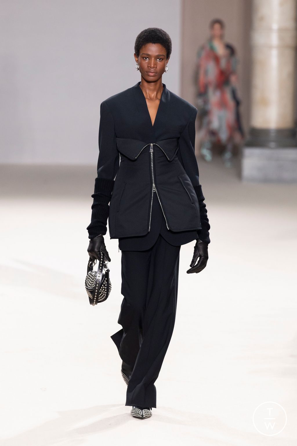 Fashion Week Milan Fall/Winter 2024 look 26 from the Del Core collection womenswear