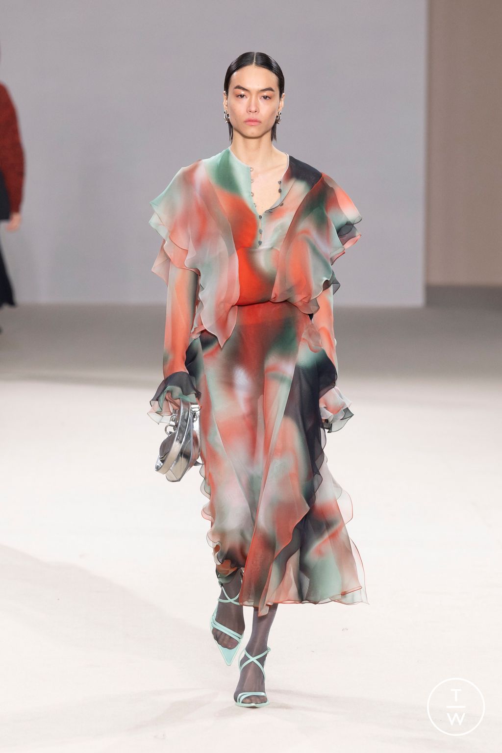 Fashion Week Milan Fall/Winter 2024 look 27 from the Del Core collection womenswear