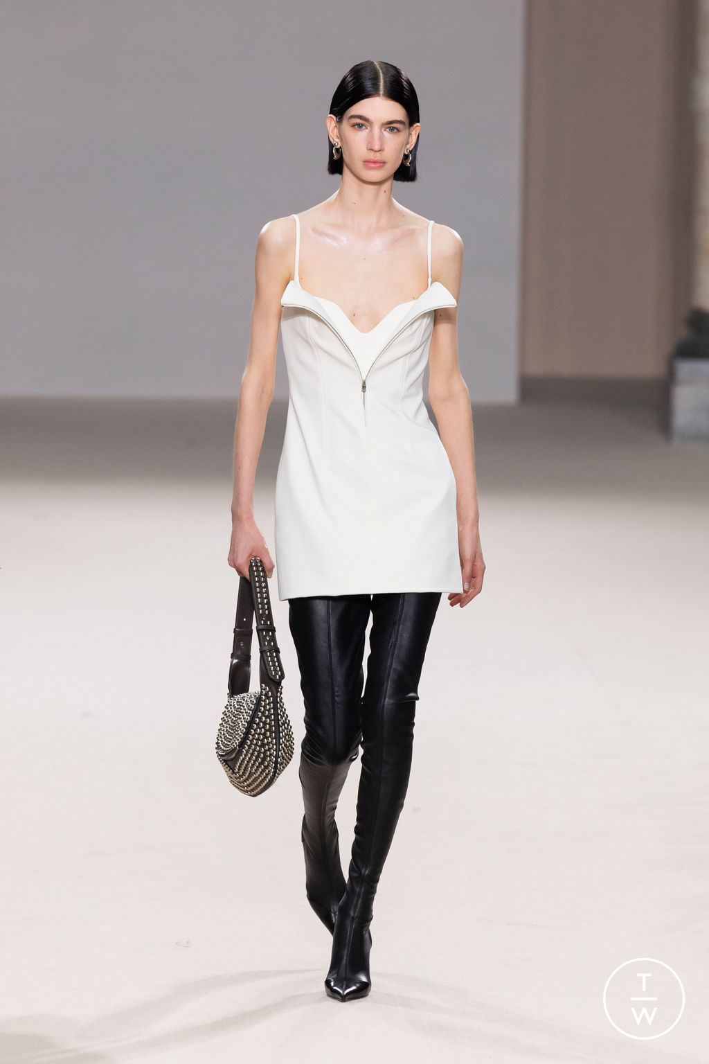 Fashion Week Milan Fall/Winter 2024 look 31 de la collection Del Core womenswear