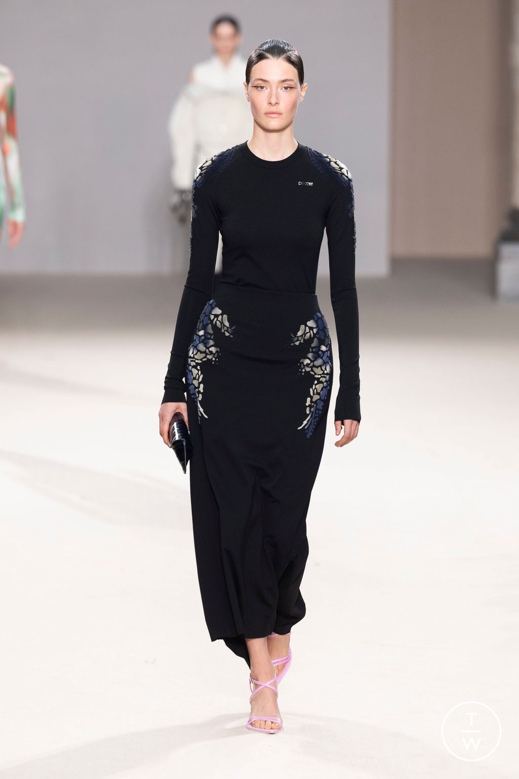 Fashion Week Milan Fall/Winter 2024 look 32 de la collection Del Core womenswear