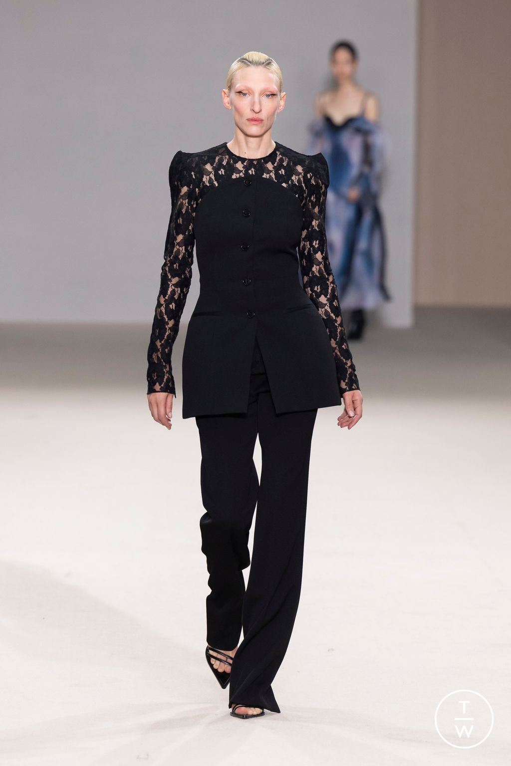 Fashion Week Milan Fall/Winter 2024 look 34 from the Del Core collection womenswear