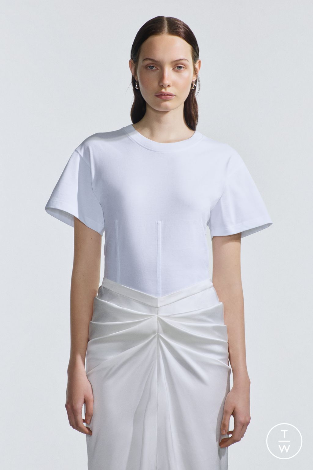 Fashion Week Milan Resort 2025 look 10 from the Del Core collection womenswear