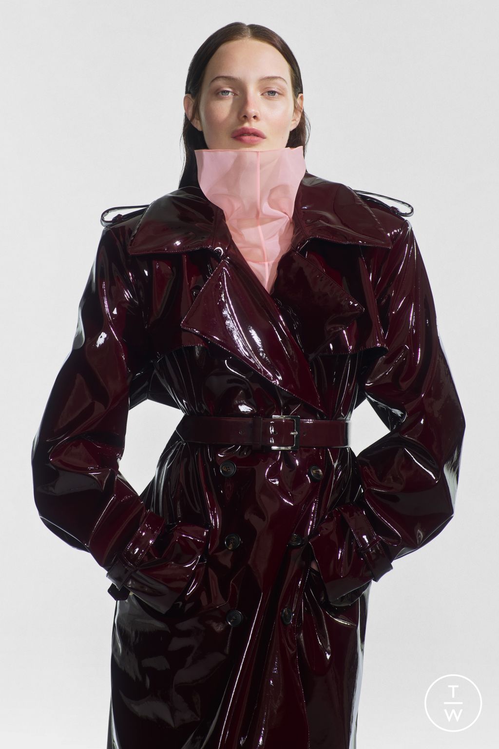 Fashion Week Milan Resort 2025 look 17 de la collection Del Core womenswear