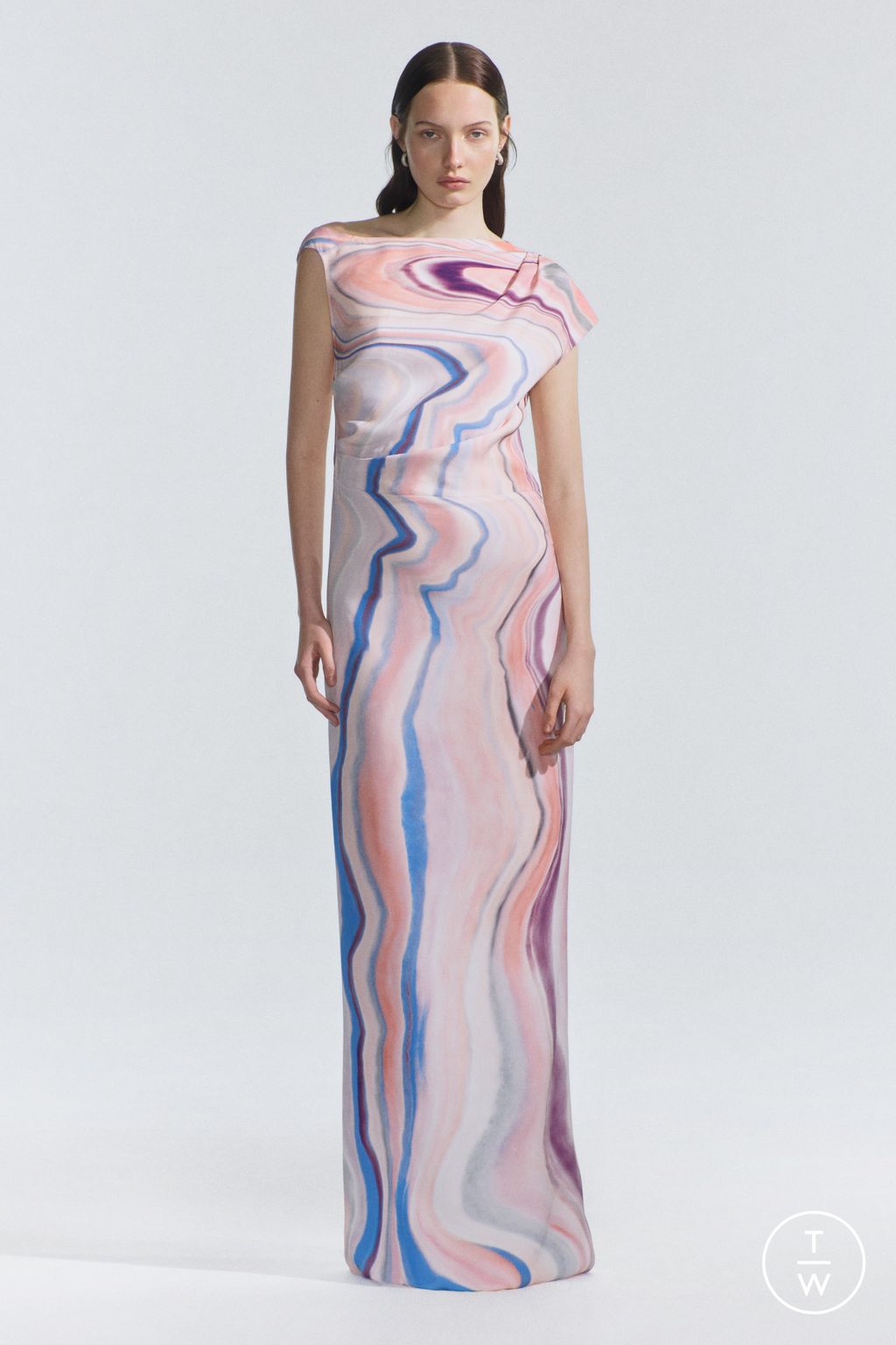 Fashion Week Milan Resort 2025 look 23 de la collection Del Core womenswear