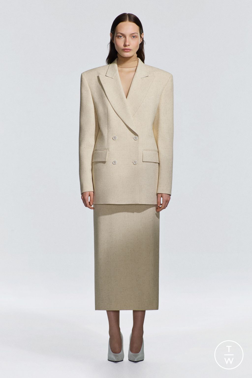 Fashion Week Milan Resort 2025 look 6 de la collection Del Core womenswear