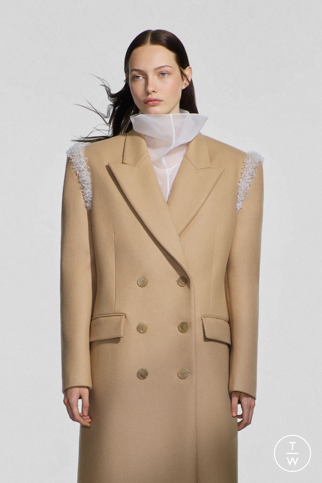 Fashion Week Milan Resort 2025 look 7 from the Del Core collection womenswear