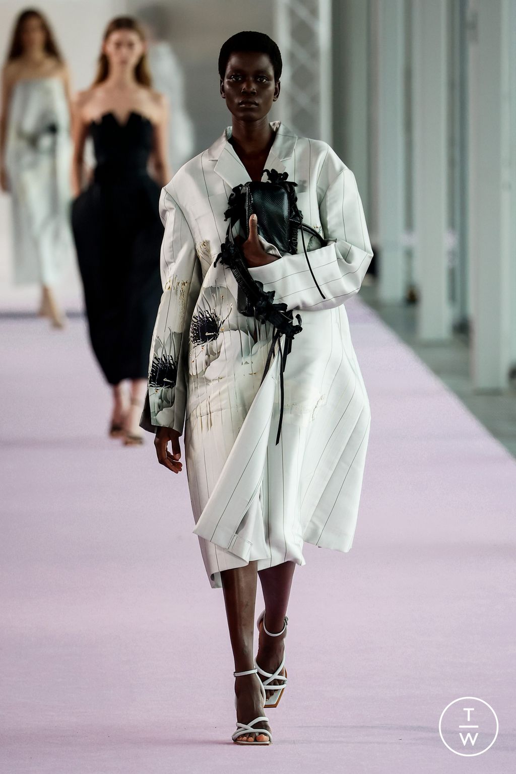 Fashion Week Milan Spring/Summer 2024 look 3 from the Del Core collection womenswear