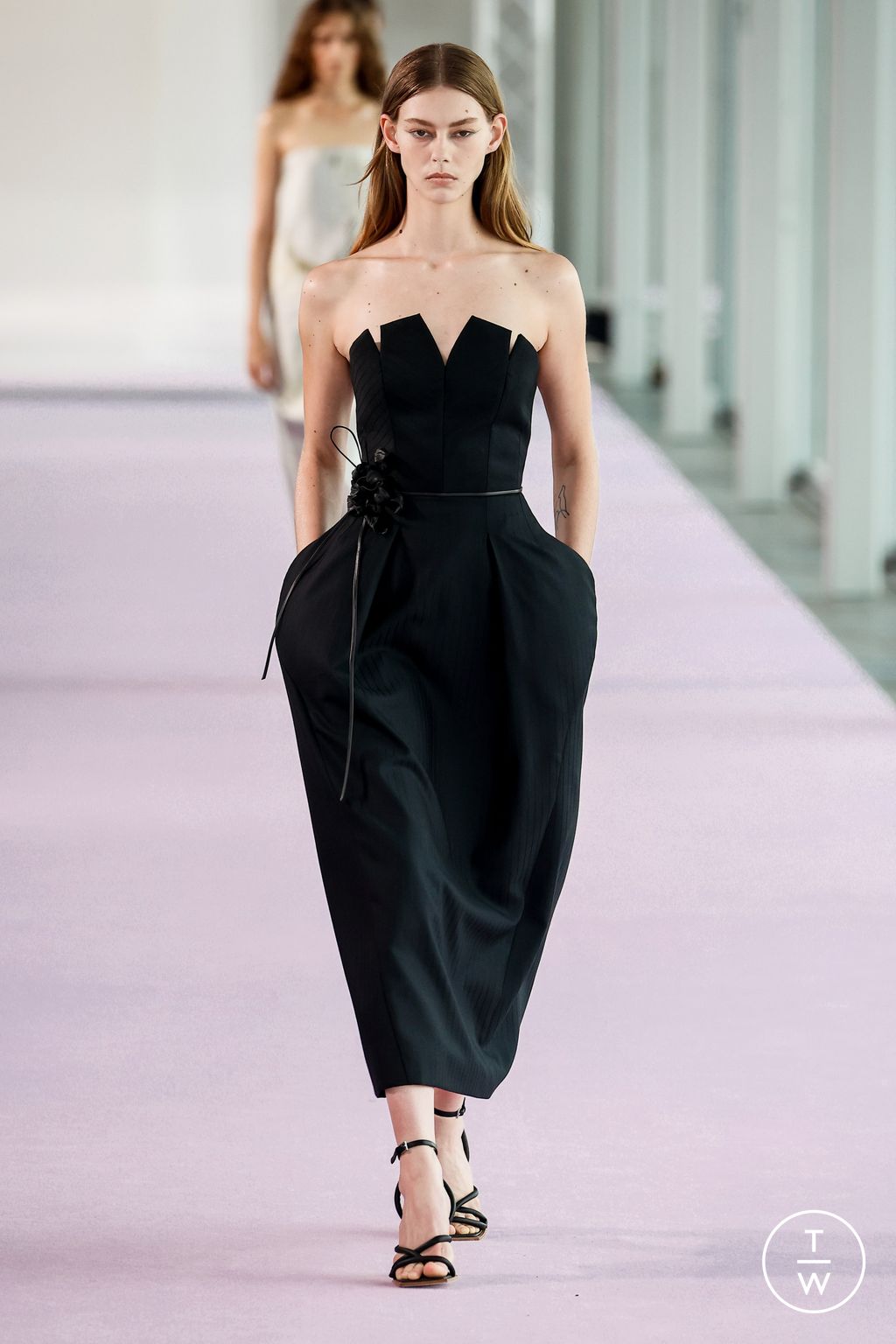 Fashion Week Milan Spring/Summer 2024 look 4 de la collection Del Core womenswear