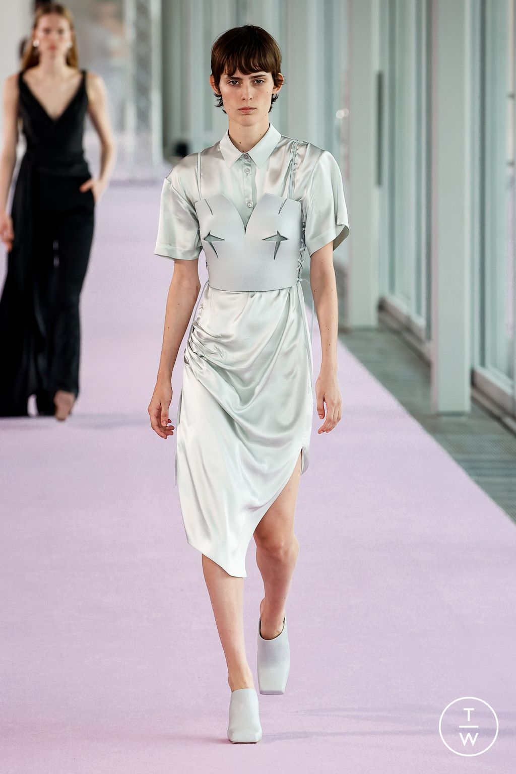 Fashion Week Milan Spring/Summer 2024 look 6 from the Del Core collection womenswear