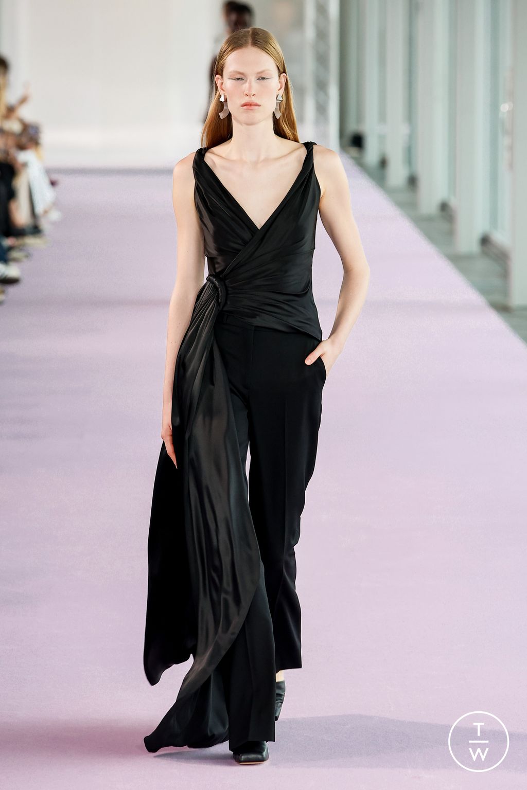 Fashion Week Milan Spring/Summer 2024 look 7 from the Del Core collection 女装