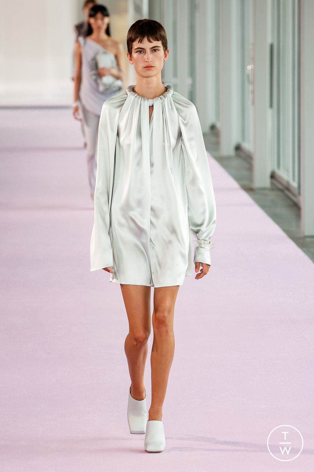 Fashion Week Milan Spring/Summer 2024 look 9 from the Del Core collection womenswear