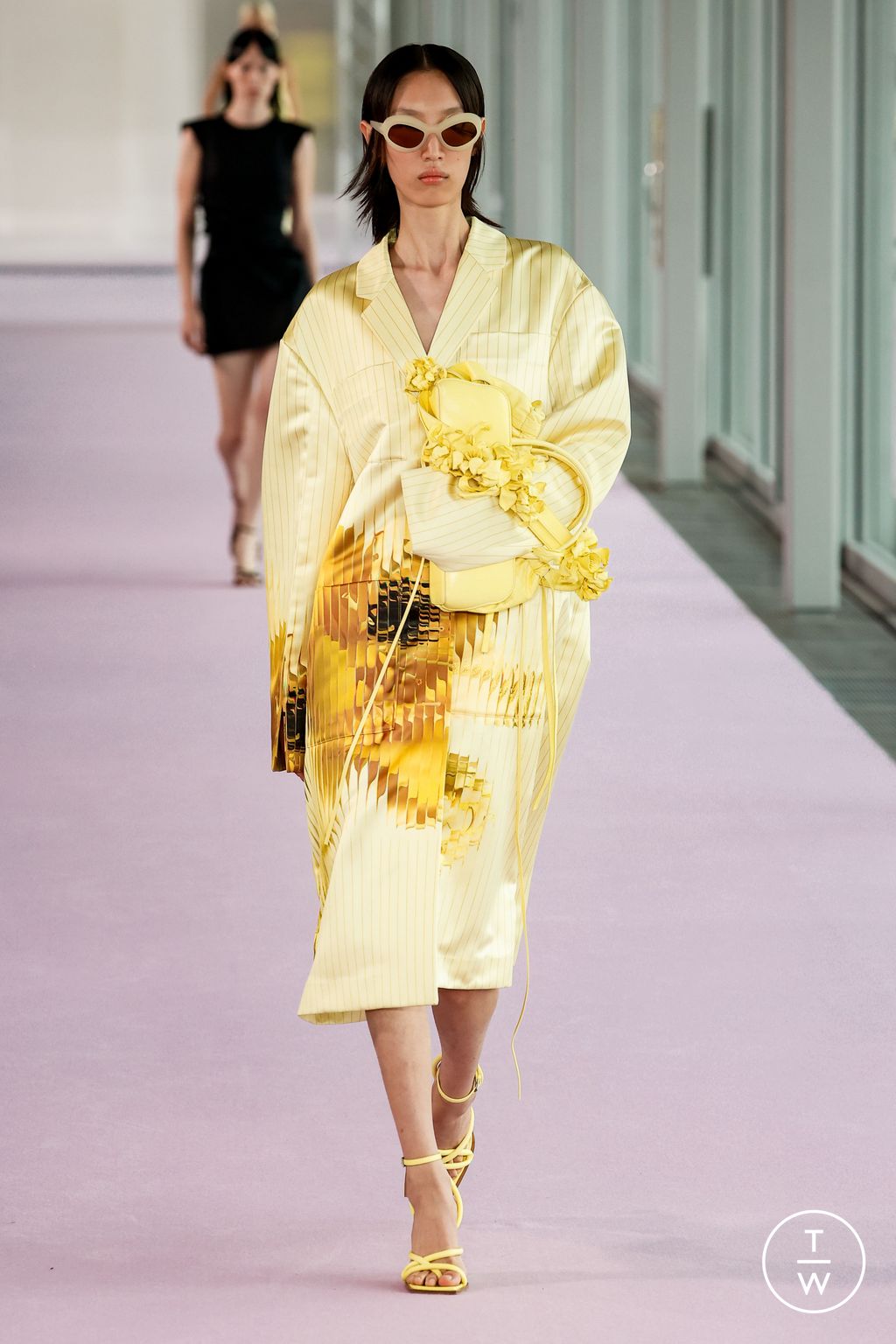 Fashion Week Milan Spring/Summer 2024 look 20 from the Del Core collection womenswear