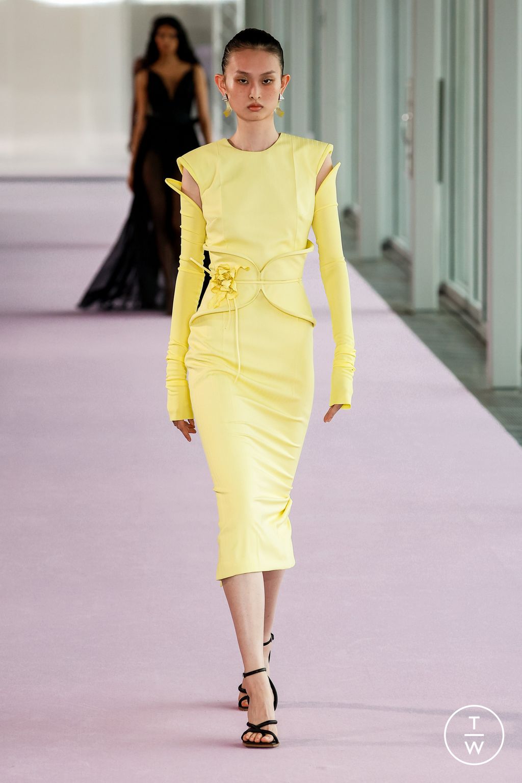 Fashion Week Milan Spring/Summer 2024 look 25 from the Del Core collection womenswear