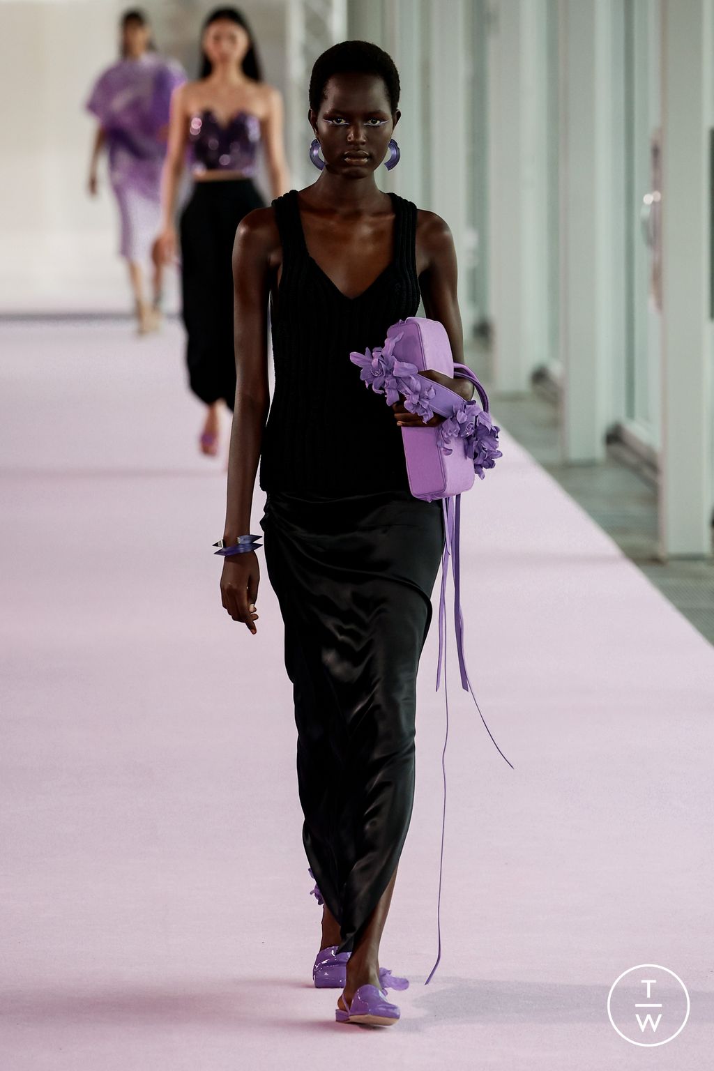 Fashion Week Milan Spring/Summer 2024 look 29 from the Del Core collection womenswear