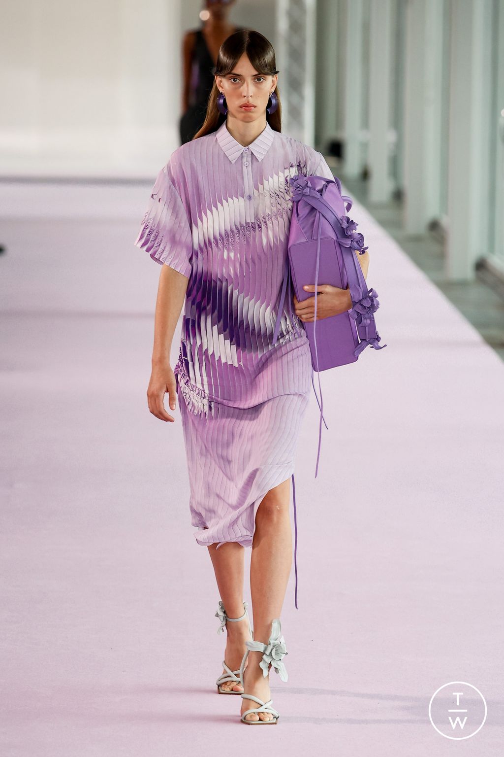Fashion Week Milan Spring/Summer 2024 look 31 from the Del Core collection womenswear