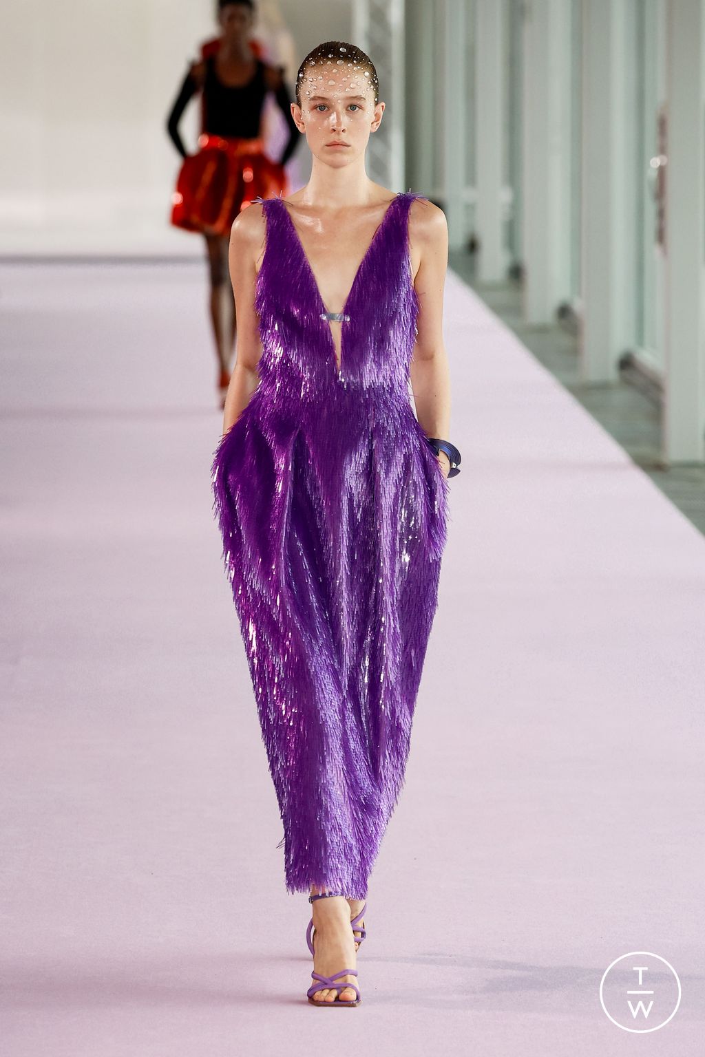 Fashion Week Milan Spring/Summer 2024 look 36 from the Del Core collection 女装