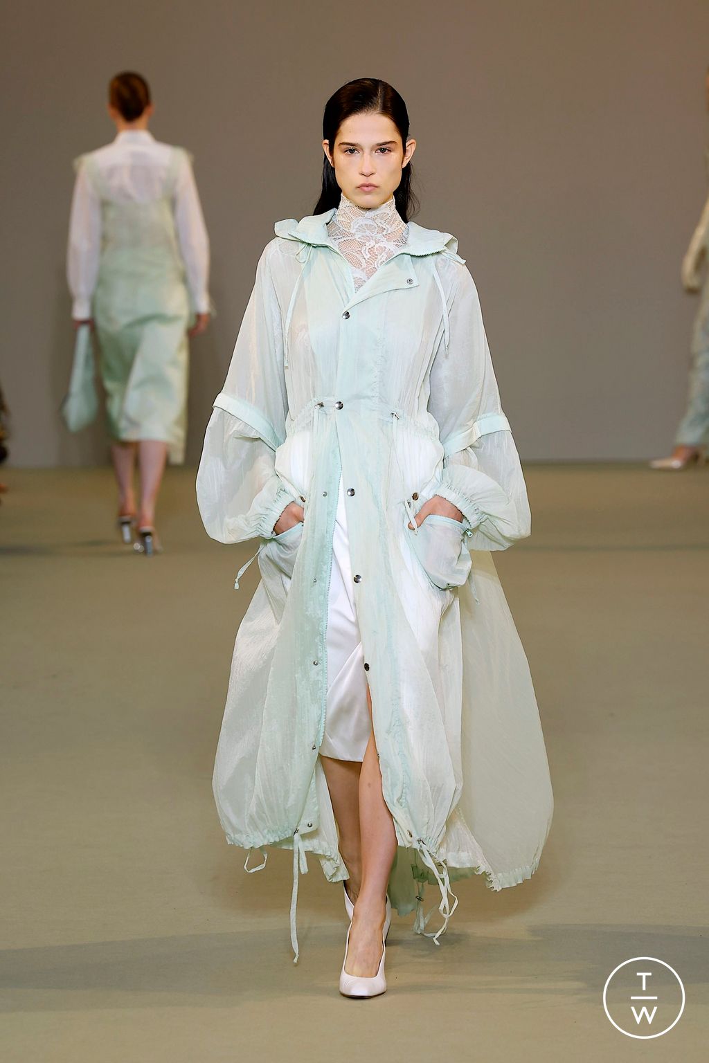 Fashion Week Milan Spring/Summer 2025 look 19 from the Del Core collection 女装