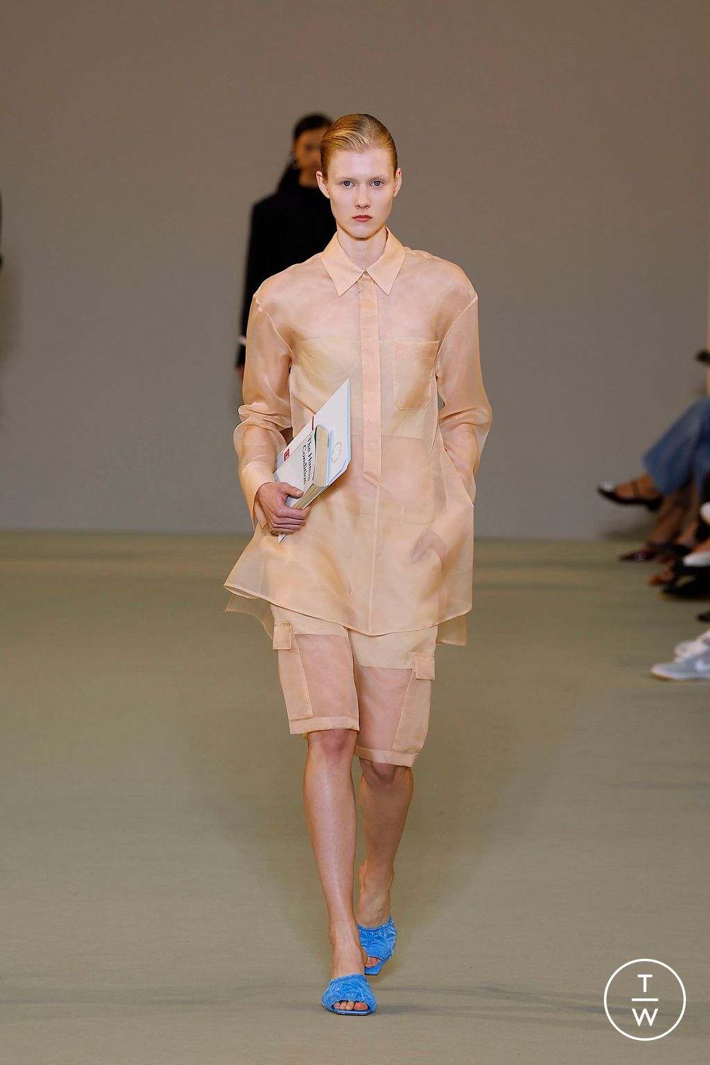Fashion Week Milan Spring/Summer 2025 look 22 from the Del Core collection 女装