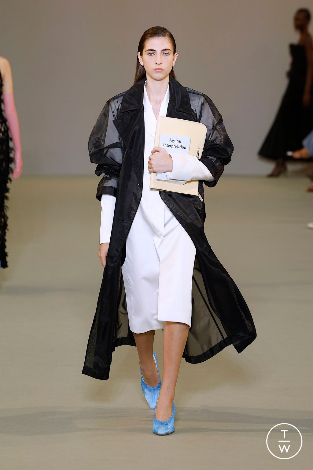 Fashion Week Milan Spring/Summer 2025 look 30 from the Del Core collection 女装