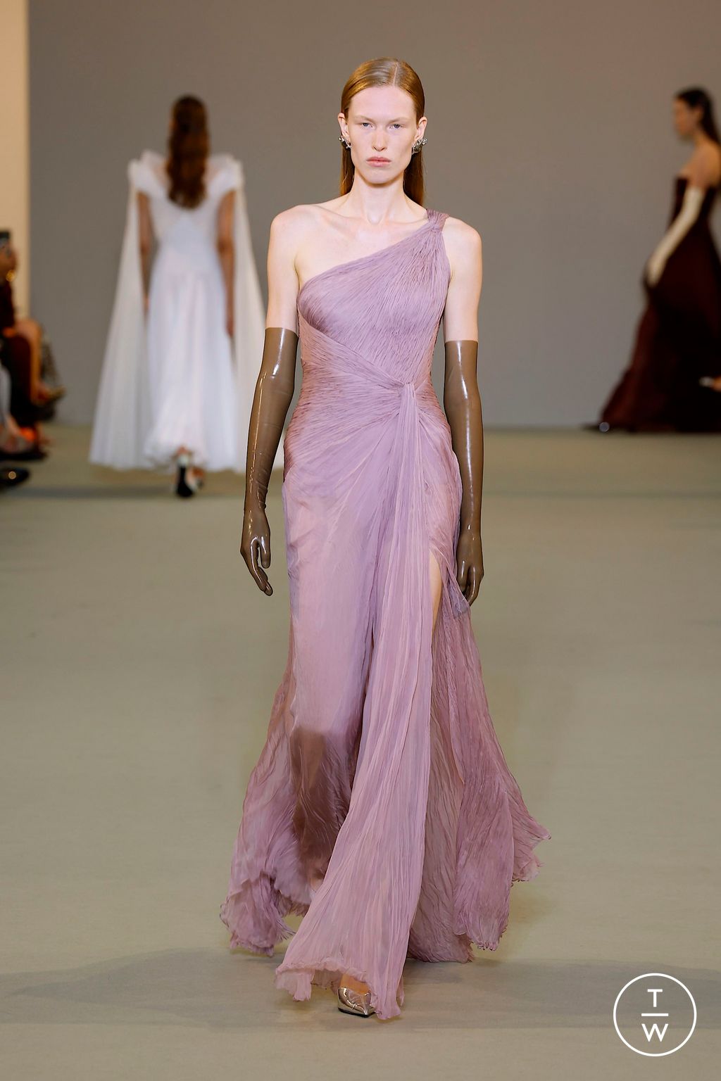 Fashion Week Milan Spring/Summer 2025 look 34 from the Del Core collection 女装