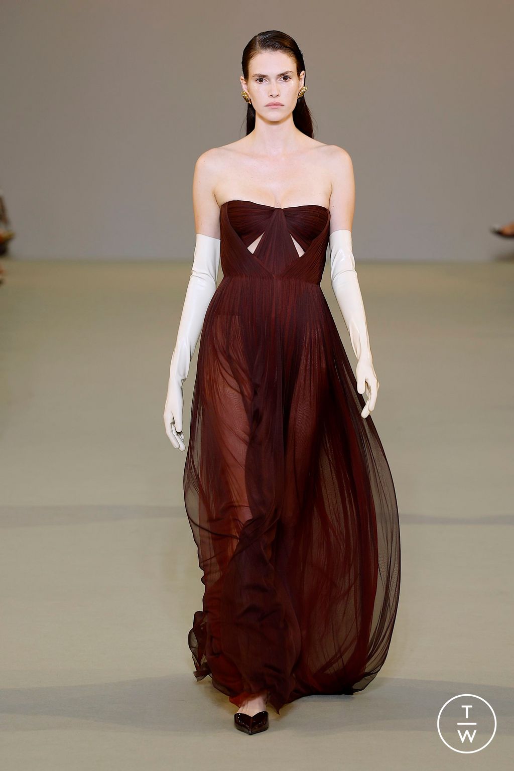 Fashion Week Milan Spring/Summer 2025 look 35 from the Del Core collection 女装