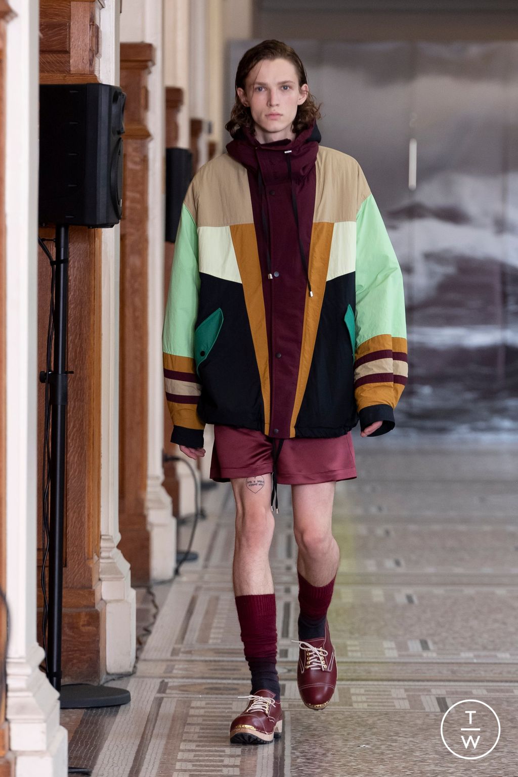 Fashion Week Paris Spring/Summer 2024 look 18 from the Denzil Patrick collection menswear