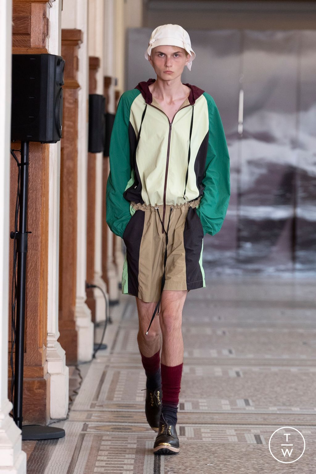 Fashion Week Paris Spring/Summer 2024 look 20 from the Denzil Patrick collection menswear