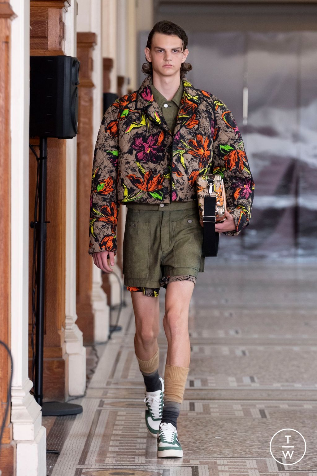 Fashion Week Paris Spring/Summer 2024 look 23 from the Denzil Patrick collection menswear