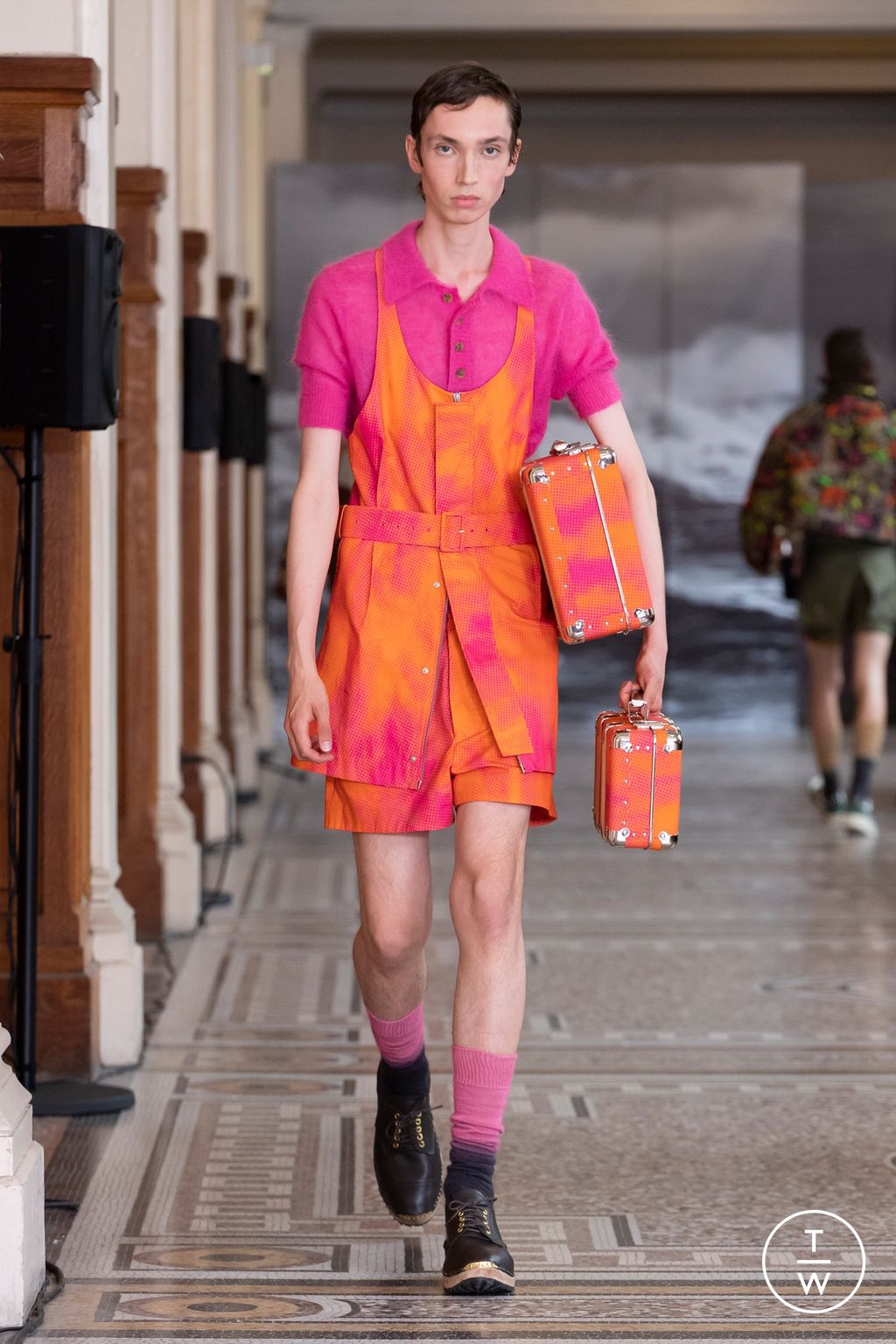 Fashion Week Paris Spring/Summer 2024 look 25 de la collection Denzil Patrick menswear