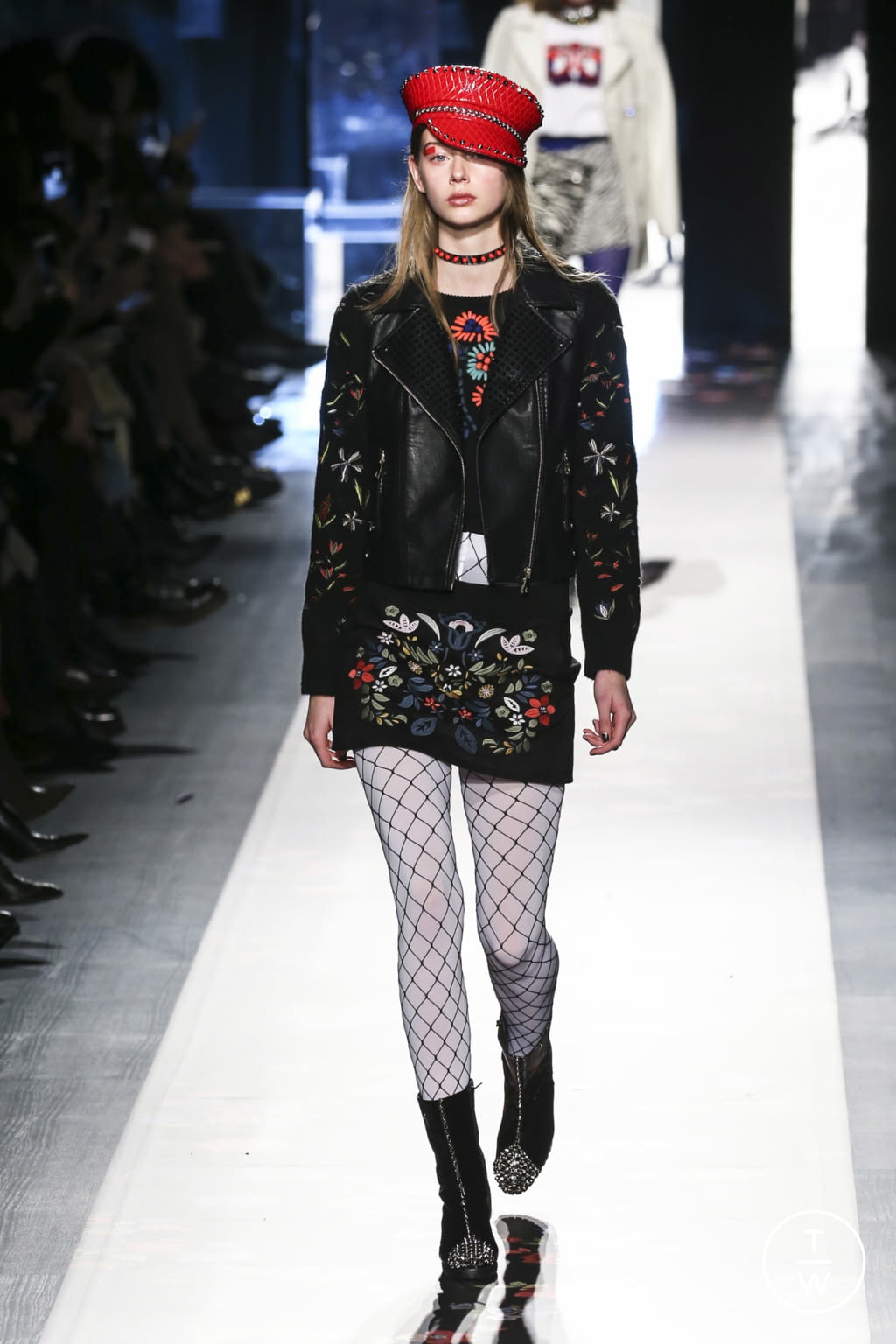 Fashion Week New York Fall/Winter 2017 look 36 from the Desigual collection womenswear