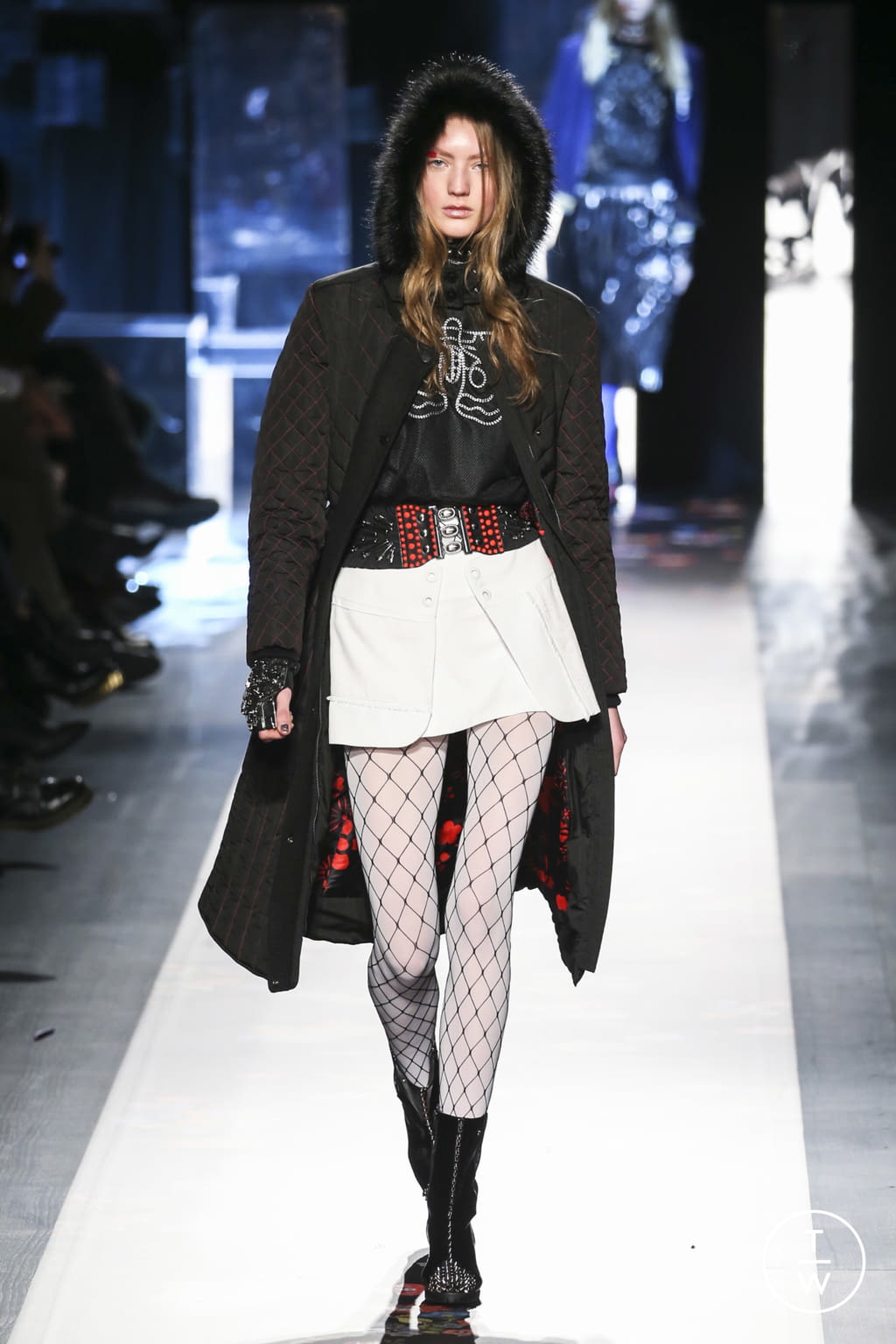 Fashion Week New York Fall/Winter 2017 look 39 from the Desigual collection womenswear
