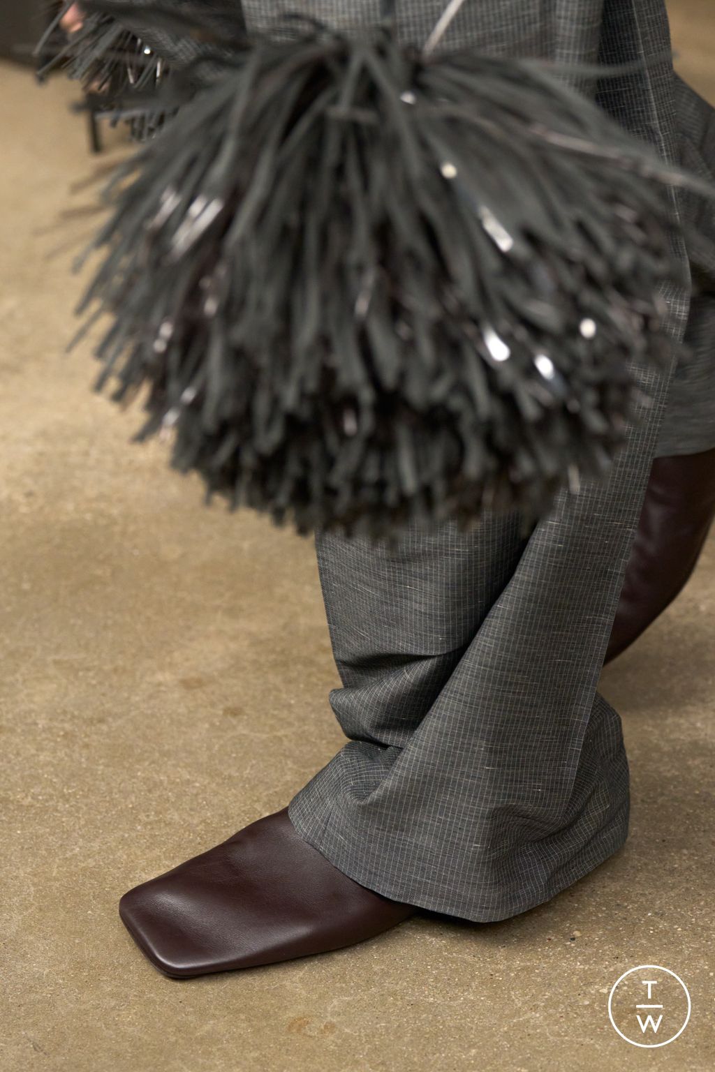 Fashion Week New York Spring/Summer 2026 look 30 de la collection Calvin Klein Collection womenswear accessories