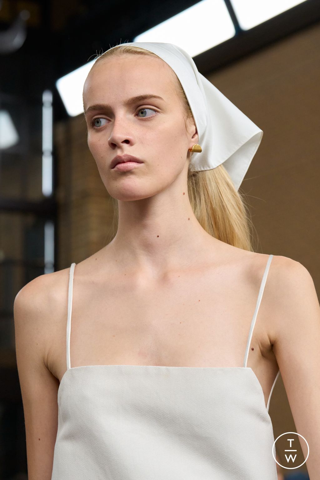 Fashion Week New York Spring/Summer 2026 look 45 de la collection Calvin Klein Collection womenswear accessories