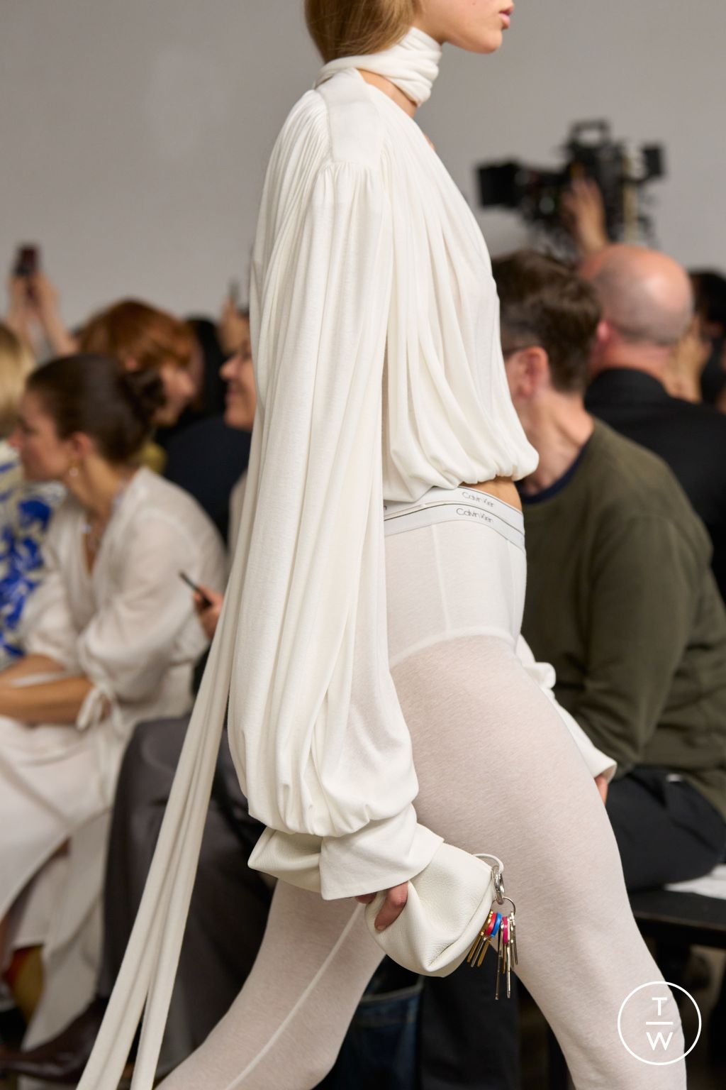 Fashion Week New York Spring/Summer 2026 look 47 de la collection Calvin Klein Collection womenswear accessories