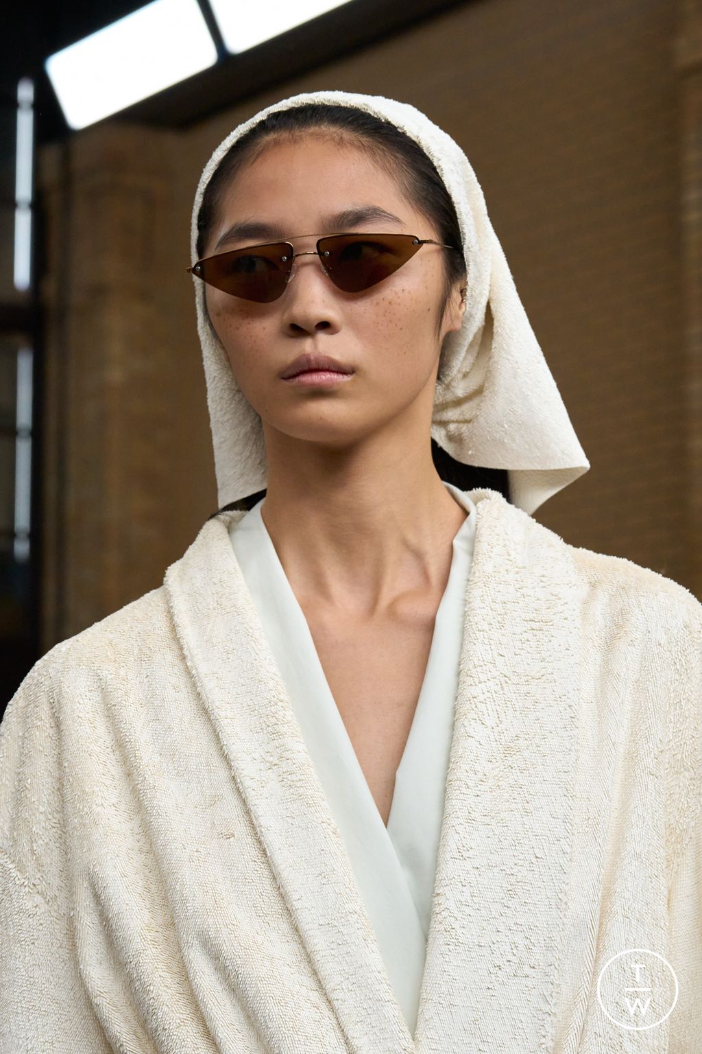 Fashion Week New York Spring/Summer 2026 look 50 de la collection Calvin Klein Collection womenswear accessories