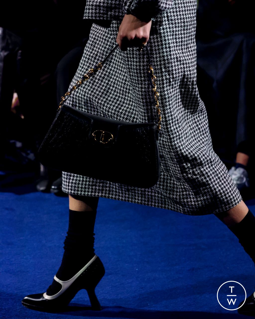 Fashion Week Paris Fall/Winter 2023 look 7 de la collection Christian Dior womenswear accessories
