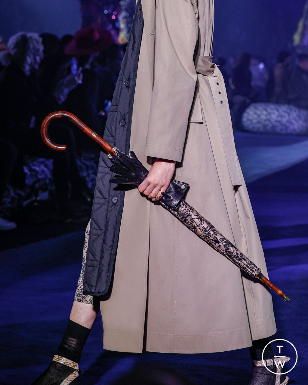 Fashion Week Paris Fall/Winter 2023 look 24 de la collection Christian Dior womenswear accessories