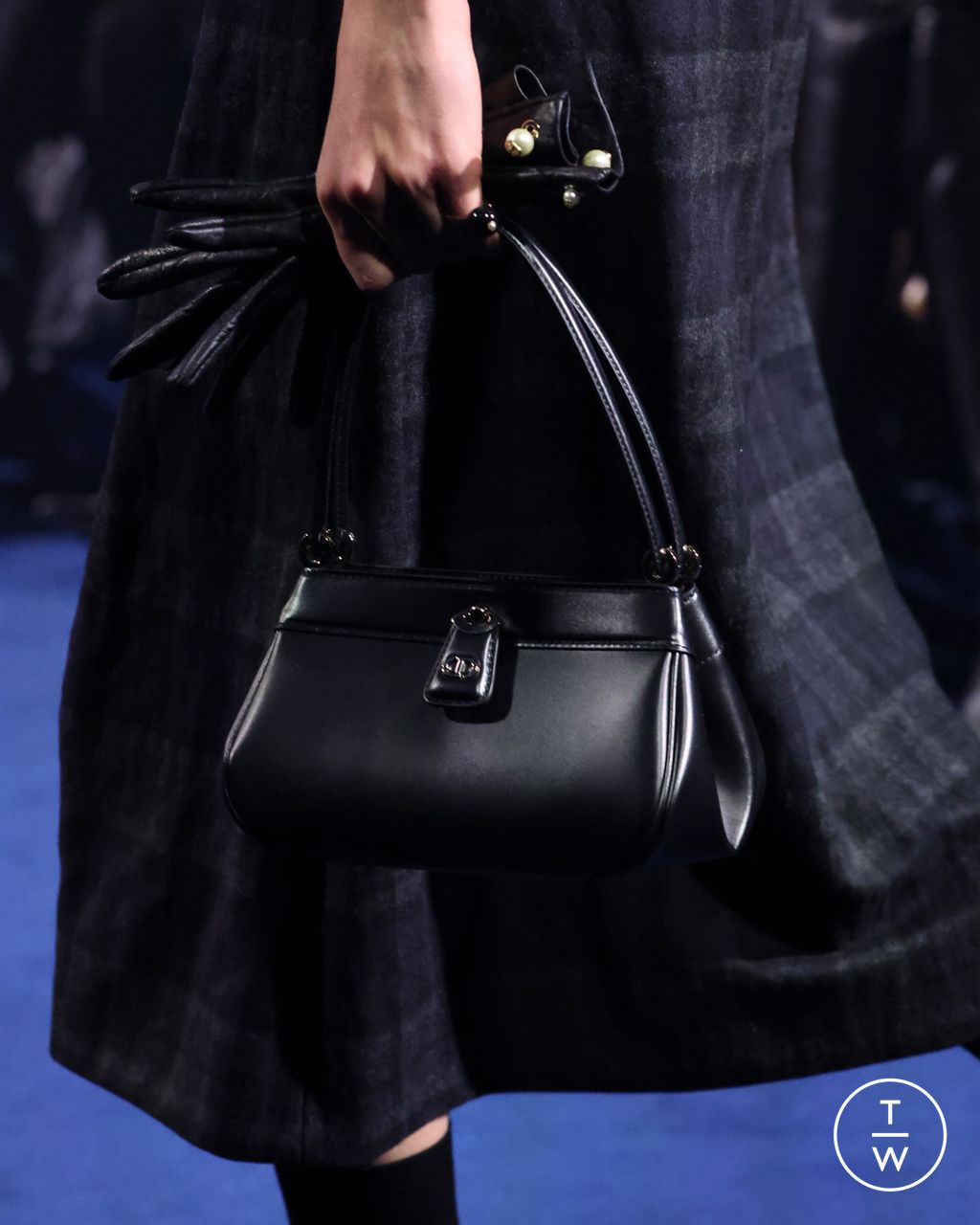 Fashion Week Paris Fall/Winter 2023 look 16 from the Christian Dior collection womenswear accessories
