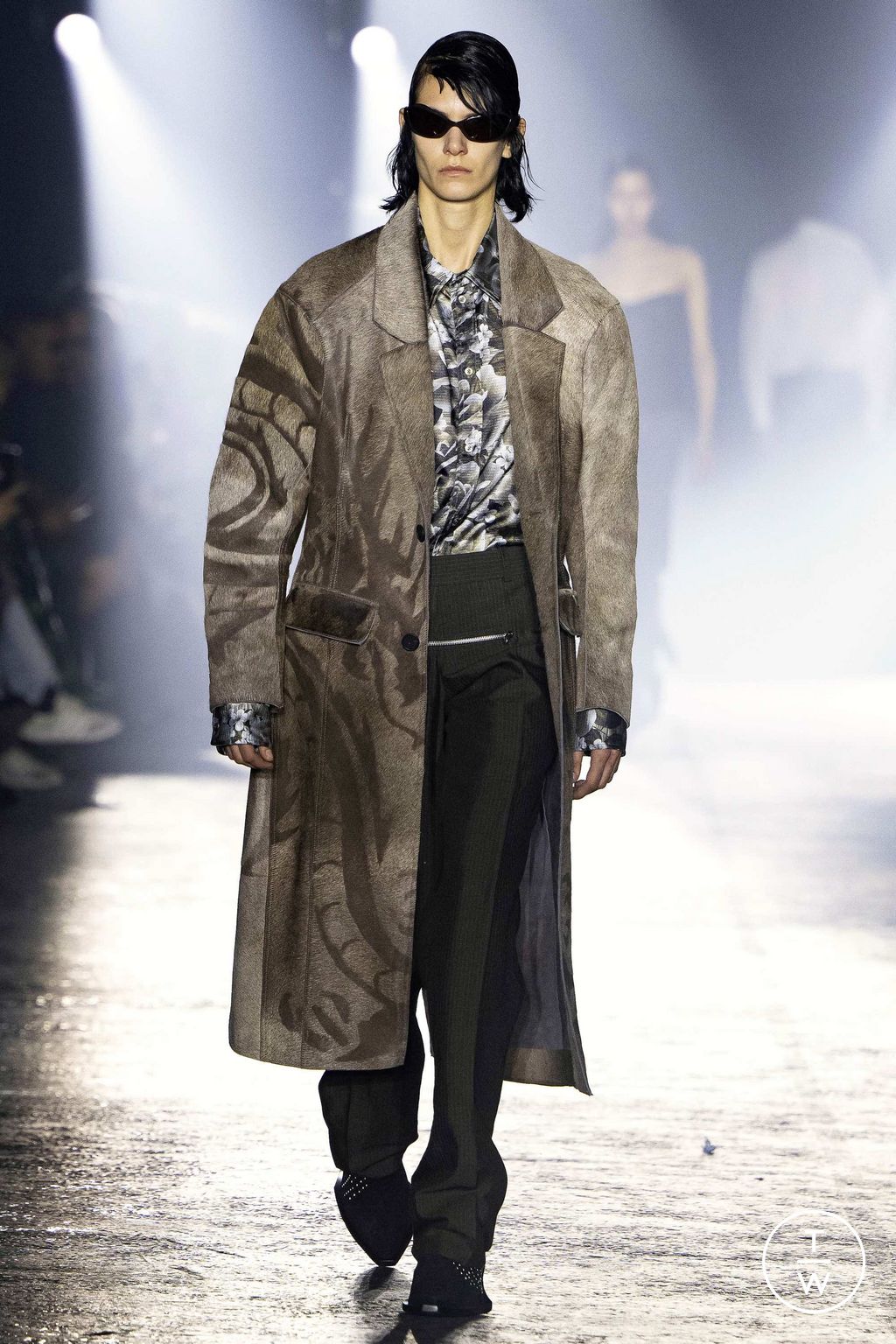 Fashion Week Milan Fall/Winter 2023 look 5 from the Jordanluca collection menswear