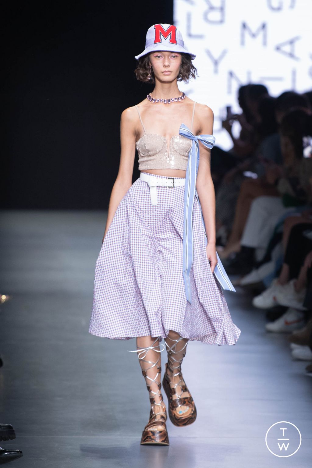 Fashion Week Milan Spring/Summer 2023 look 14 from the Maryling collection womenswear